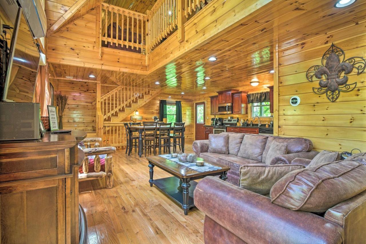 Pigeon Forge Cabin Sauna, Saltwater Pool And Views! Sevierville Exterior foto