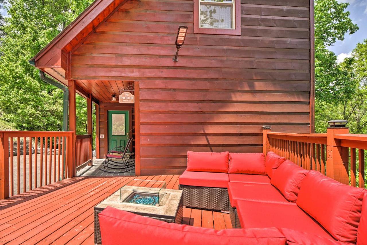 Pigeon Forge Cabin Sauna, Saltwater Pool And Views! Sevierville Exterior foto