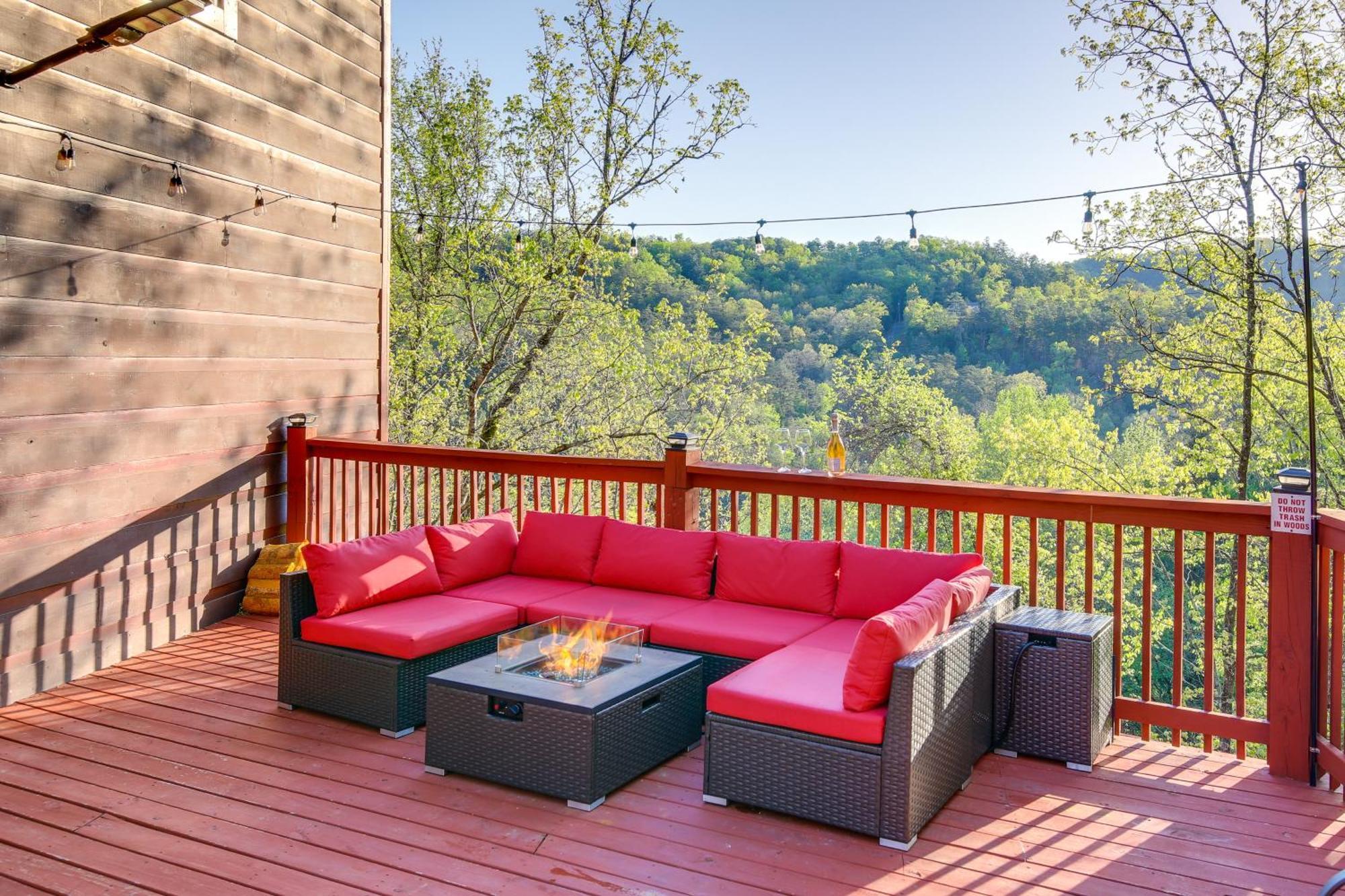 Pigeon Forge Cabin Sauna, Saltwater Pool And Views! Sevierville Exterior foto