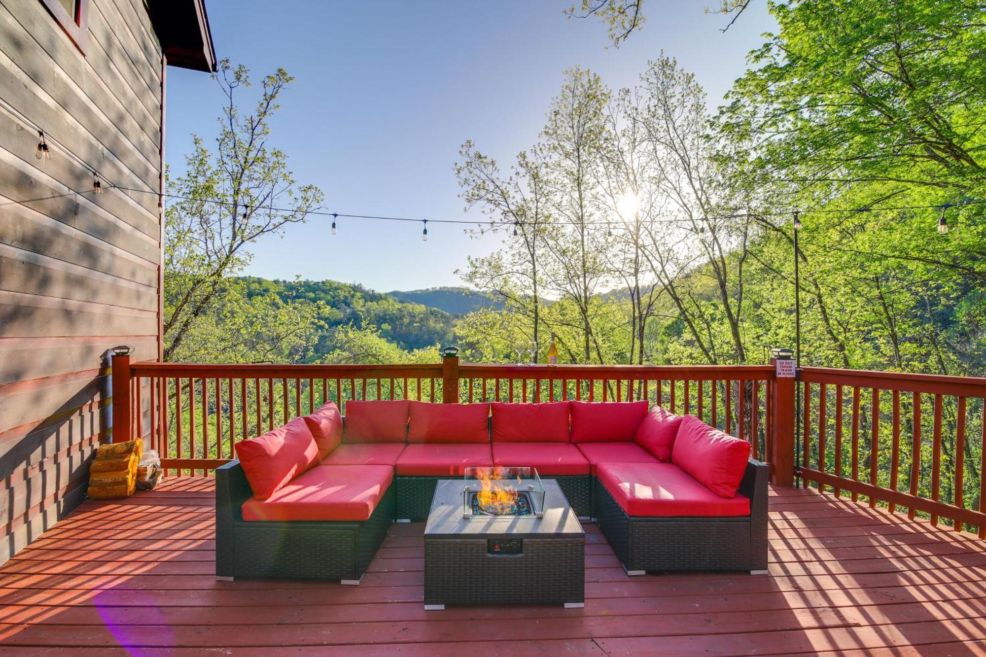 Pigeon Forge Cabin Sauna, Saltwater Pool And Views! Sevierville Exterior foto